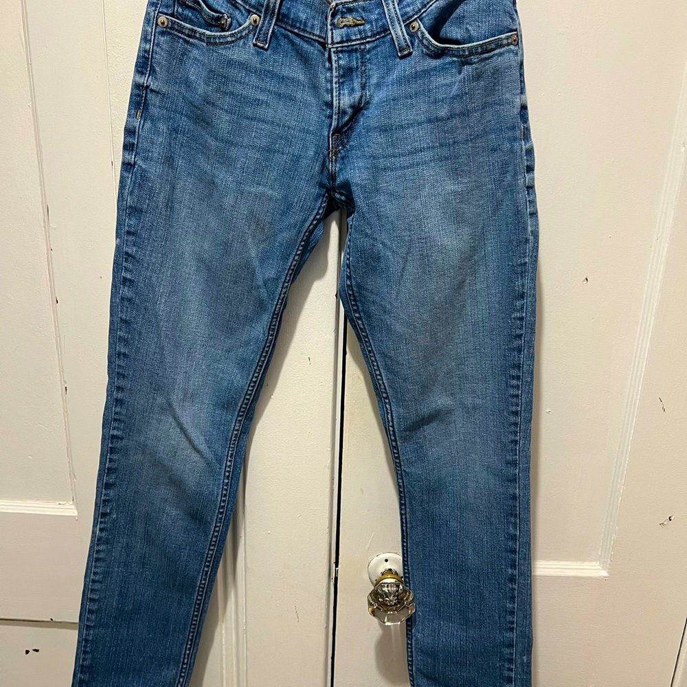 Vintage Levi’s.  Skinny Super Low size 27